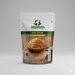 Home sugar (raw, brown, white refined)